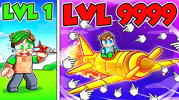 One Hour of Upgrading NOOB to GOD Planes (roblox)