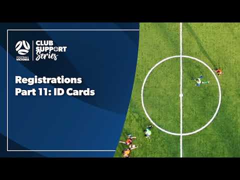 Club Support Series Registrations Part 11: ID cards