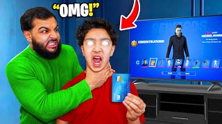 POSSESSED Little Brother STOLE My Credit Card To Buy V-Bucks.. (FORTNITE!)