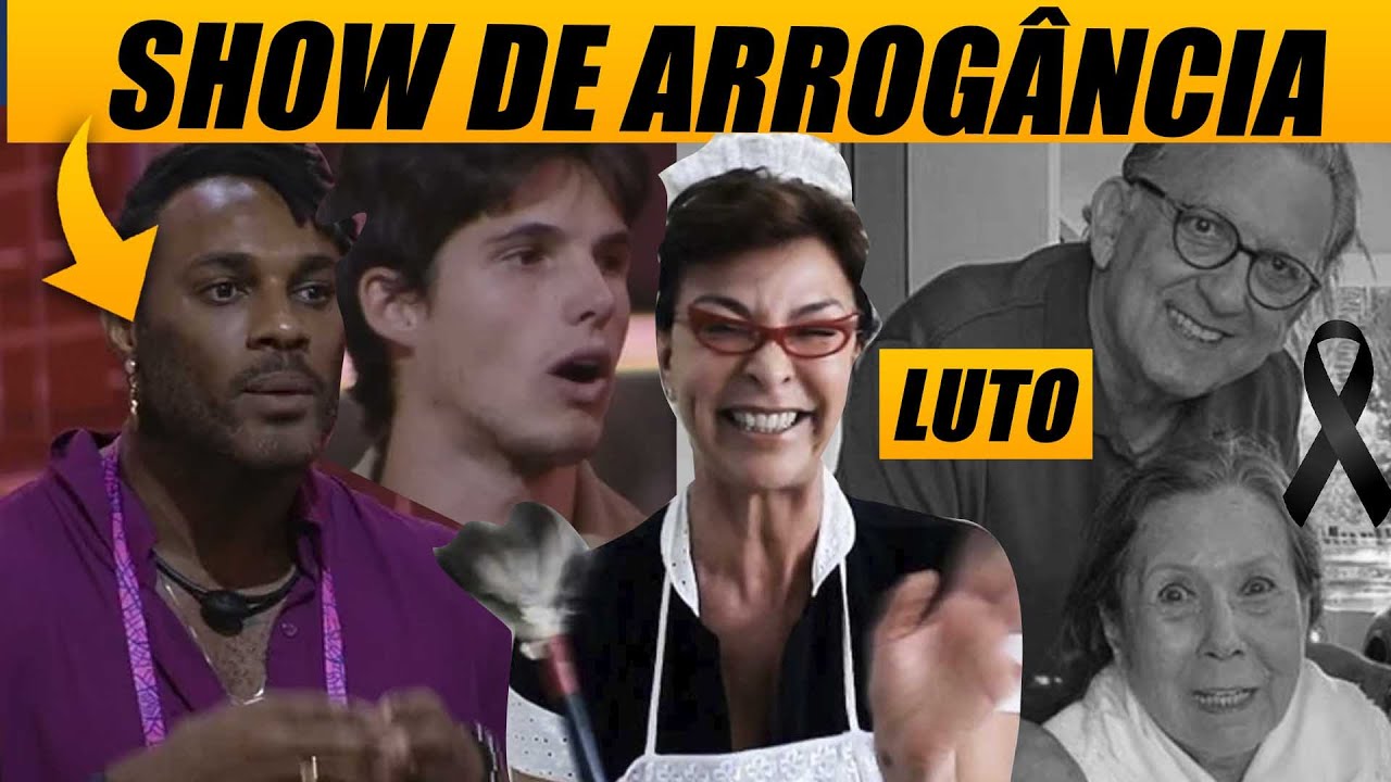 LUTO! Galvão Bueno recebe notícia de m*rte da mãe + BBB 23 tem SHOW DE ARROGÂNCIA Jogo da Discórdia