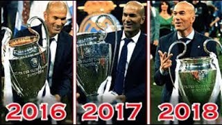 Zinedine Zidane ● HAT-TRICK ● Champions League 🏆