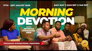 MORNING DEVOTION WITH APOSTLE EMMANUEL IREN | GENESIS 14 COMMENTARY | 19TH AUGUST 2026