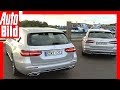 Audi A6 Avant vs Mercedes E-Klasse T-Modell (2018) Test / Details / Review