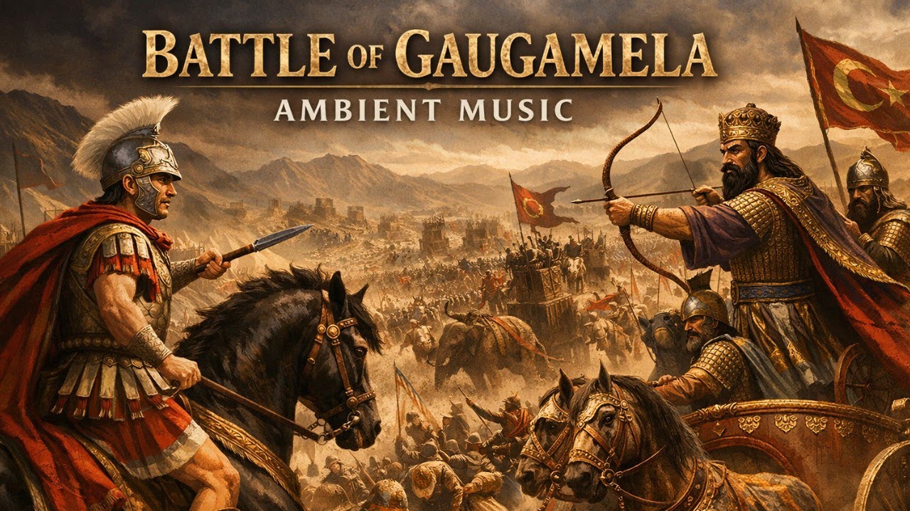 Battle of Gaugamela Ambient Music – Alexander the Great vs Darius | Ancient Epic Soundscape