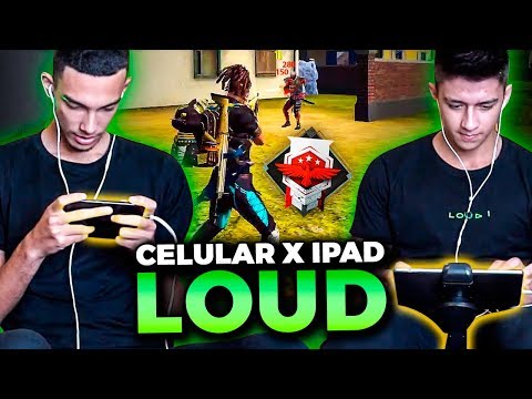 X1 CELULAR VS IPAD!! QUAL É O MELHOR PARA JOGAR FREE FIRE?!?