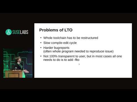 SUSE Labs Conference 2018 - Building openSUSE with GCC's link time optimization