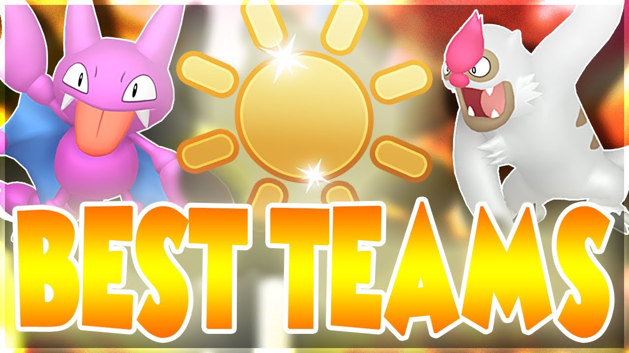 MY BEST SUNSHINE CUP TEAMS FOR THE POKEMON GO BATTLE LEAGUE!!