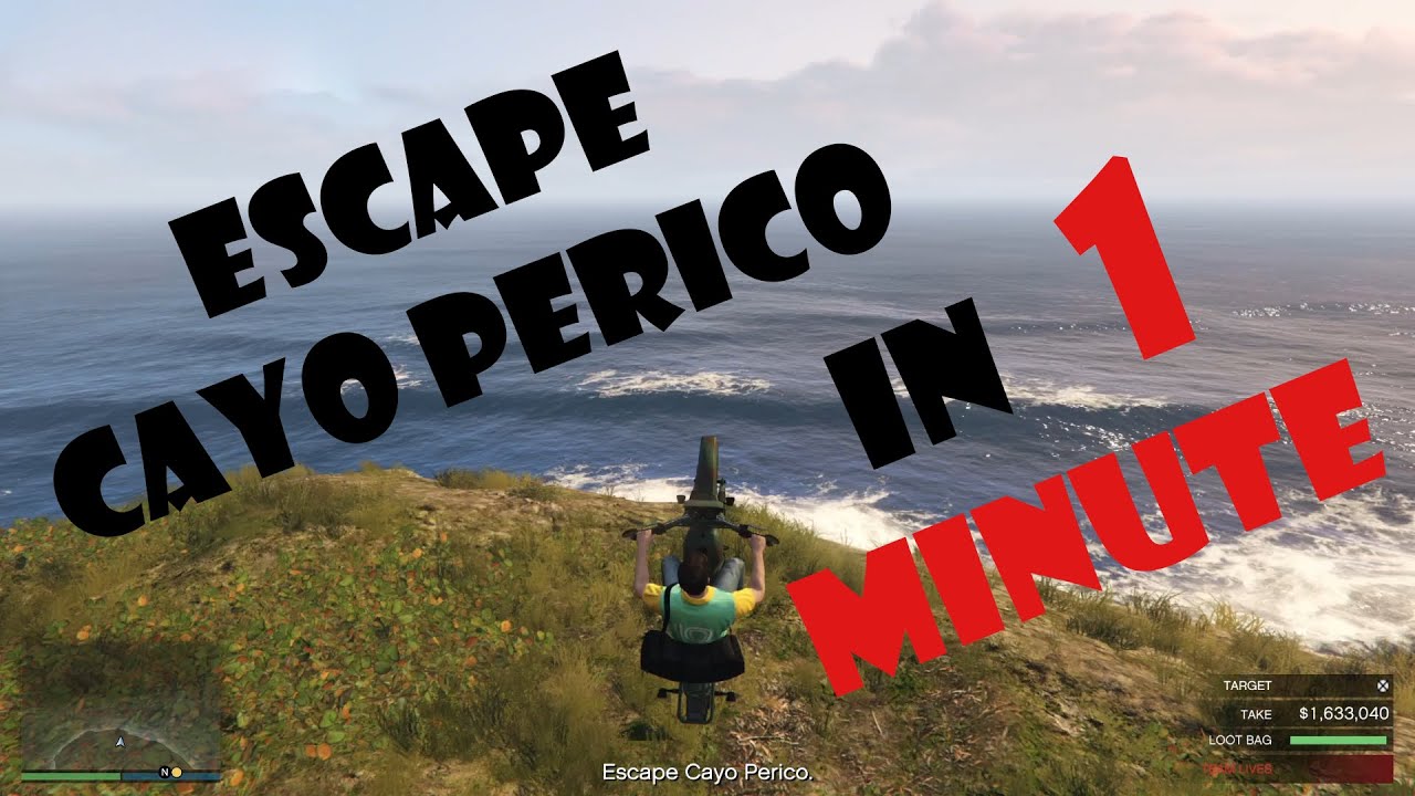 The FASTEST Way to Escape Cayo Perico (GTA 5 Online Tips 1) YouTube