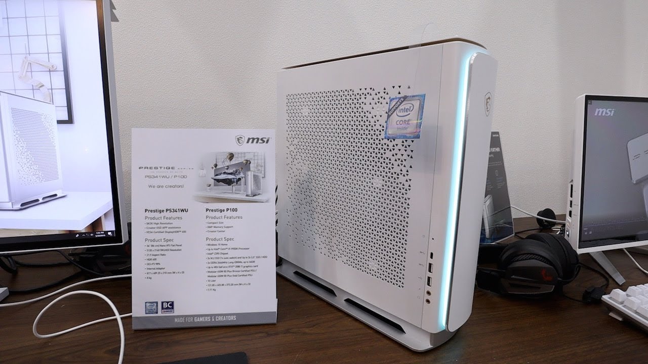 Computex 2019: MSI Prestige P100