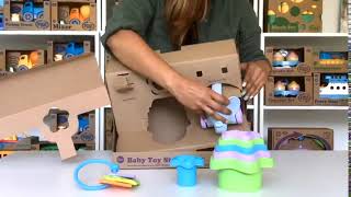 Green Toys Baby Toy Starter Set First Keys, Stacking Cups, Elephant Black Friday 2019