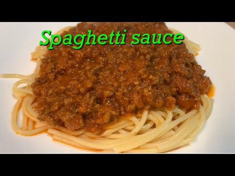 How to make spaghetti sauce recipe | Spaghetti Sauce Recipe | Spaghetti recipe