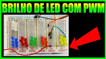 COMO CONTROLAR O BRILHO DE VÁRIOS LEDS COM APENAS 1 PORTA PWM [Utilizando Arduino Uno]