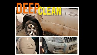 Cleaning a Dirty Toyota Land Cruiser Prado -  Auto Detailing