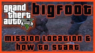 GTA V | BIGFOOT MISSION | HOW TO START | THE LAST ONE | EPSILON PROGRAM | HD