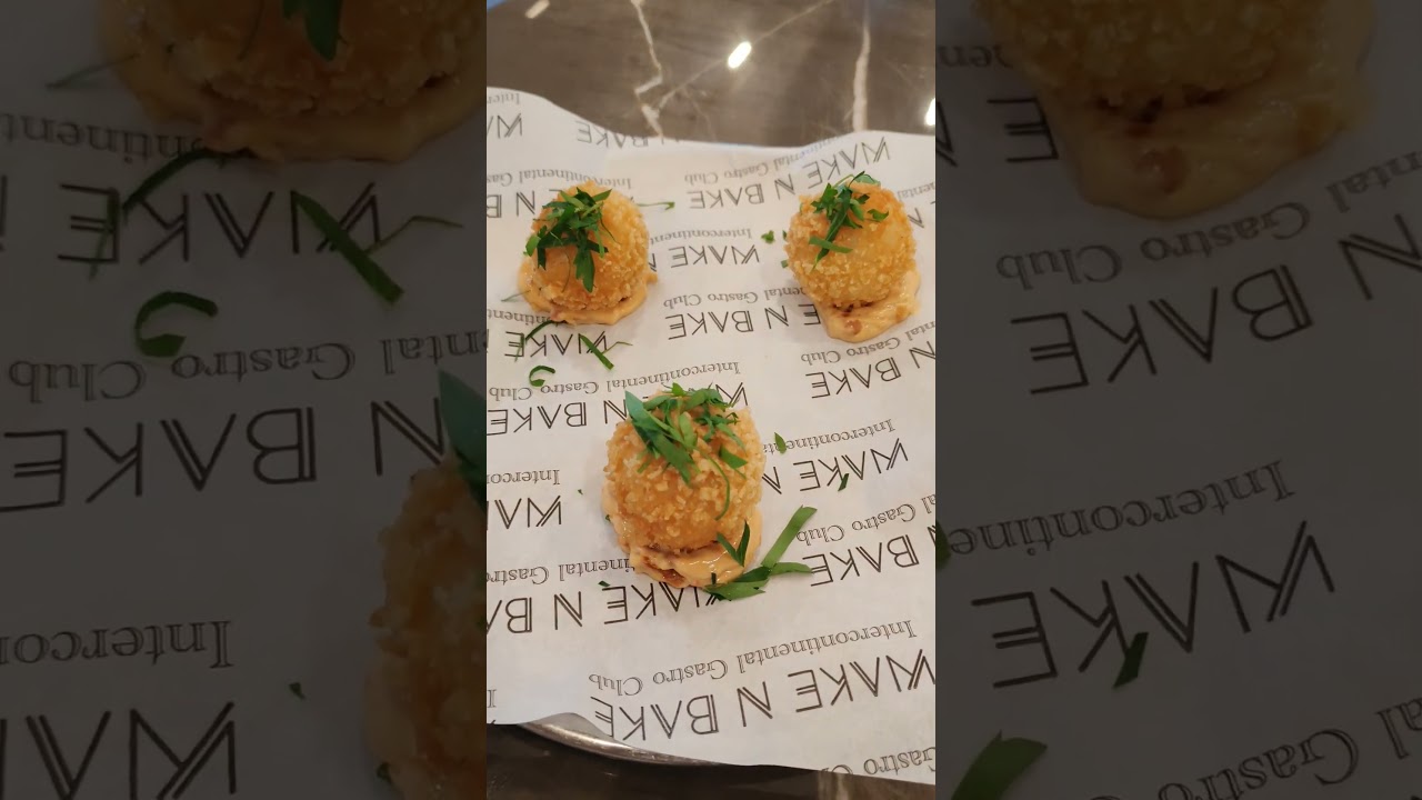 Wake N Bake , Intercontinental Gastro Club by Araz Aknam | Arancini 