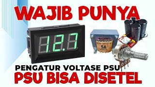 Membuat Power Supply Variable Sangat Mudah|@gaweown