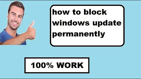 how to disable windows update permanently in windows 11 or 10