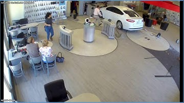 Video shows driver plowing into Verizon store in Tempe