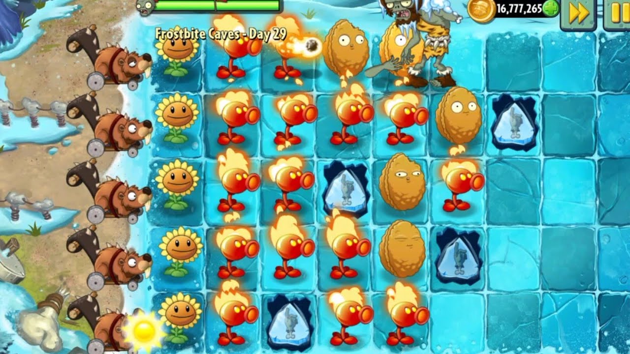 Pvz Strongest Fusion Plants Vs Zombie fire 99999