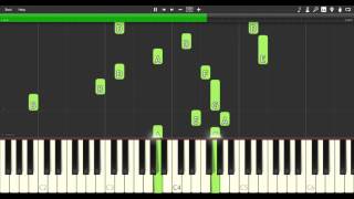 Bleach - Here to stay - [Synthesia] Piano cover