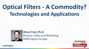 Optical Filters — A Commodity?