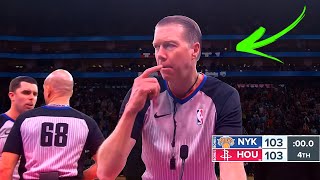 NBA Refs Shouldn't Be Allowed To Do THIS...