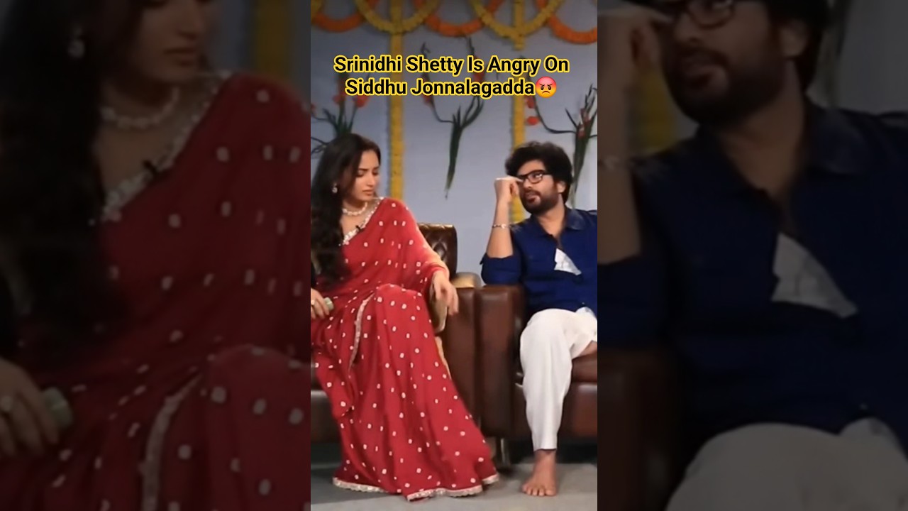Srinidhi Got Angry on Siddhu Jonnalagadda 😡 | Telusu Kada | Thaman