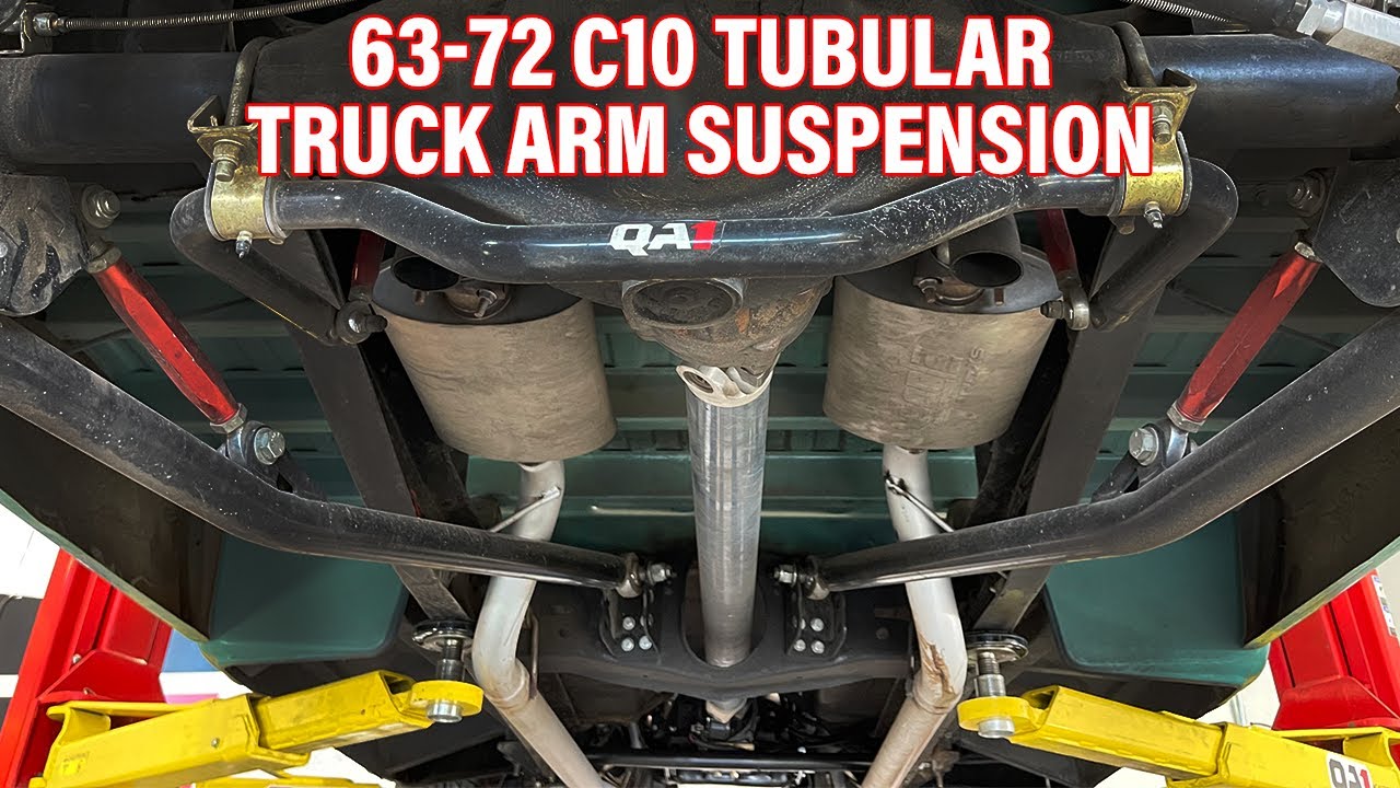 63 72 C10 Tubular Truck Arm Suspension Qa1 Tech Youtube