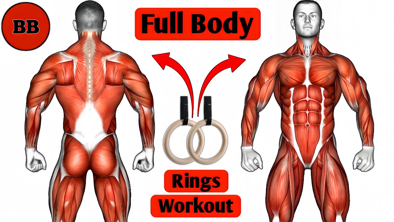 Body Five Rings ️ Best Full Body Rings Workout - YouTube
