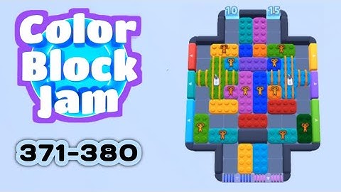 Color Block Jam Level 371-380 | No Commentary, No Music | Android Gameplay