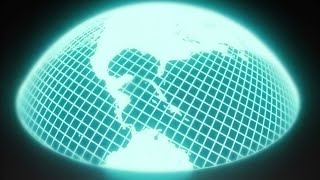 Awesome New 3D Holographic Globe Animation