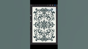 G040 | Quadrant Symmetry Pattern #digitaldrawing #procreatedigitalart #procreate