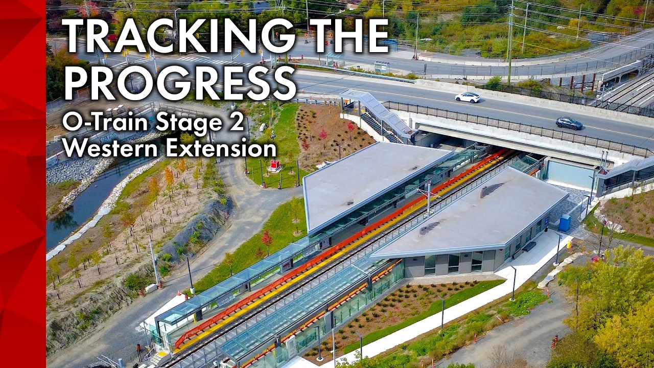 Tracking the Progress: Ottawa’s O-Train Stage 2 Western Extension - October 2026