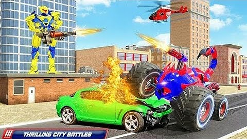 Scorpion Robot Monster Truck Transform Robot Game