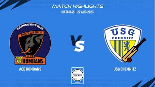 Match 45 - ACB vs USGC | Highlights | ECS Germany, Dresden | 22 Aug 2023 | ECS23.756