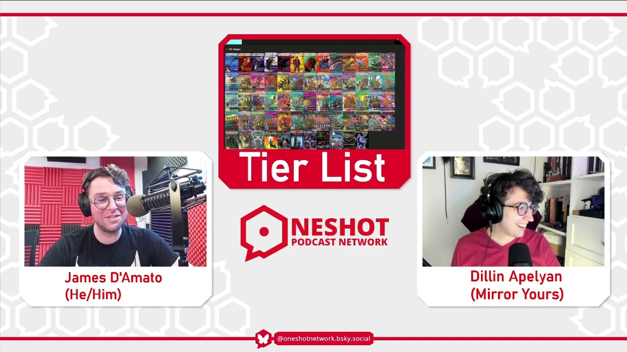 Tier Lists w/ Dillin & James! - 2025 OSN Patreon Drive VOD, streamed on June 23, 2025!