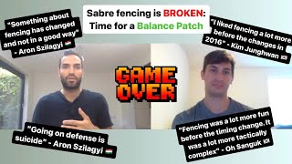 Sabre Fencing is Broken - Time For a Balance Patch