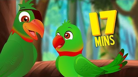 दो तोते की कहानी - Moral Stories | Hindi Stories for Children | Infobells