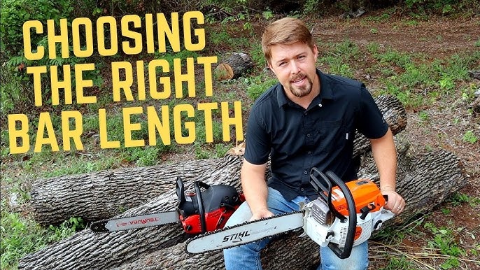 Choosing the right Chainsaw for the job 