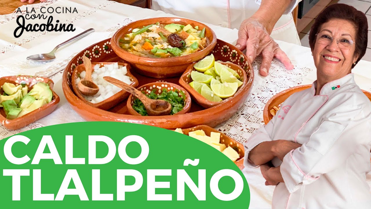 Cómo hacer CALDO TLALPEÑO | COMO HACER CALDO TLALPEÑO FÁCIL
