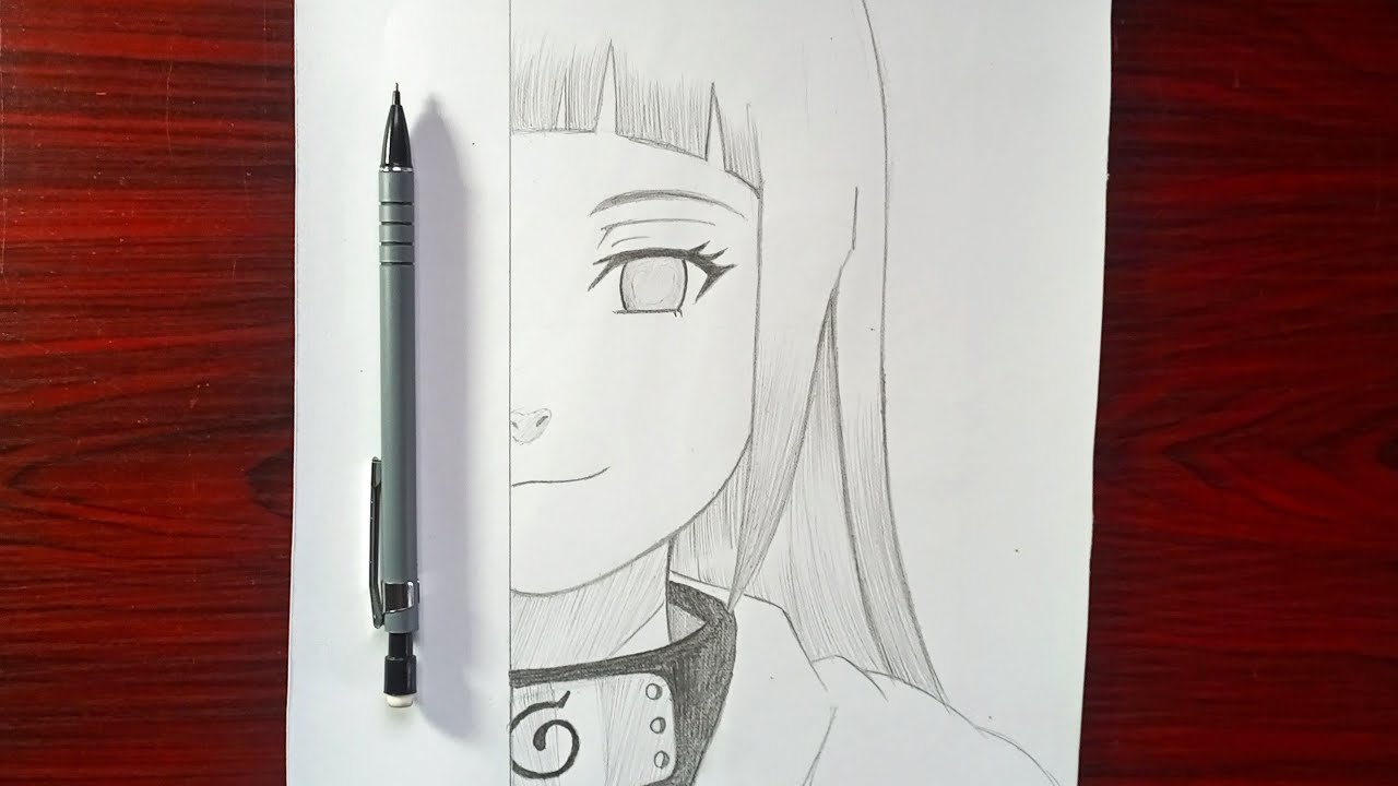 Arte em desenhar br - Desenho da Hinata Hyuga do anime naruto  #desenhorealista #desenhar #desenho #naruto #hinata #anime #narutoshippuden  #sumepb