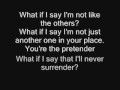 Foo fighters - The Pretender with lyrics