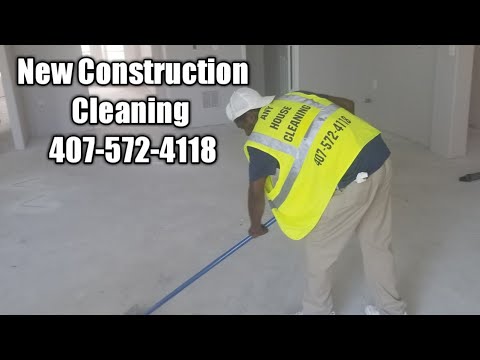 Post-construction cleaning services in Richmond