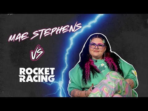 Mae Stephens takes on the Fortnite Rocket Racing lap challenge | bred Gaming
