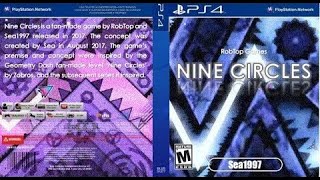 (SEA1997 REUPLOAD) Nine Circles Fan made GD Game Geometry Dash Concept screenshot 4