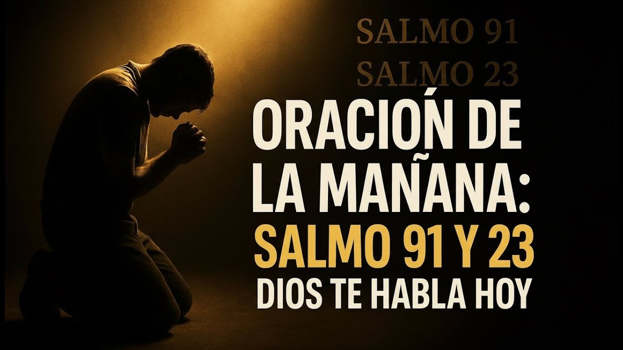 Oración de la Mañana: Salmo 91 y Salmo 23 – Dios Te Habla Hoy - YouTube