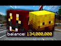 Hypixel Skyblock: we got 100m in an hour and this happened...