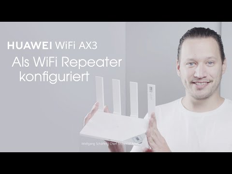 WLAN erweitern mit dem HUAWEI WiFi AX-3 als WiFi Repeater