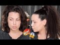 high ponytail for short hair girls - EASY & CHEAP - high ponytail tutorial | Bailey Sarian