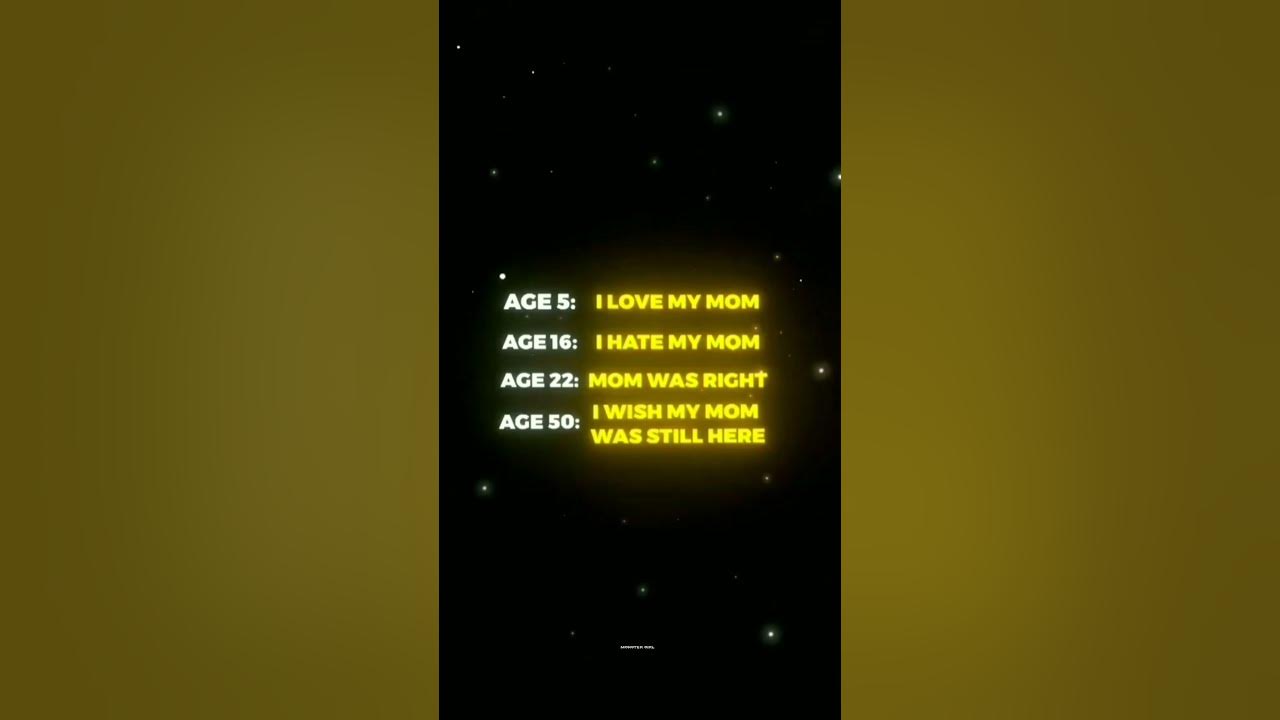 Age 16 : I Hate My Mom 😭| Status | #shorts